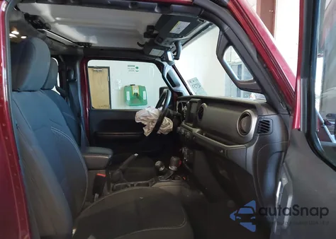 2021 Jeep Wrangler Unlimited Sport from USA, damaged, VIN 1C4HJXDN0MW577869